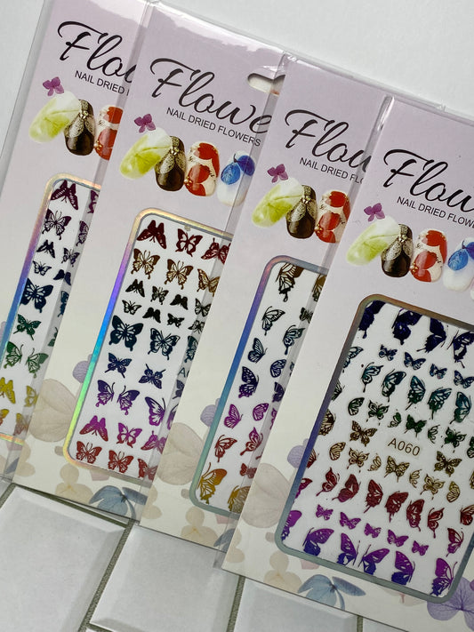 Sticker Mariposas Multicolor